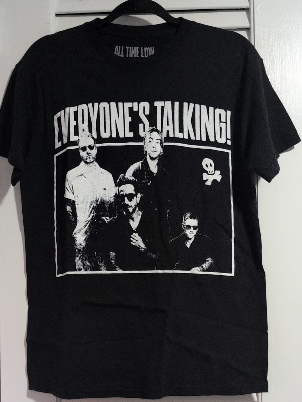 All Time Low "Everyone's Talking" Black Graphic Tour Tee